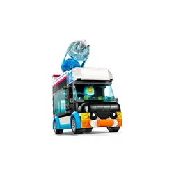 لگو سیتی ون آبمیوه فروشی یخی پنگوئنی LEGO City Penguin Slushy Van مدل 60384