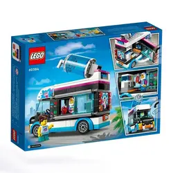 لگو سیتی ون آبمیوه فروشی یخی پنگوئنی LEGO City Penguin Slushy Van مدل 60384