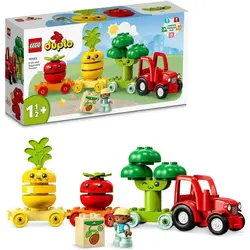 لگو دوپلو تراکتور میوه و سبزیجات LEGO DUPLO my First Fruit and Vegetable Tractor مدل 10982