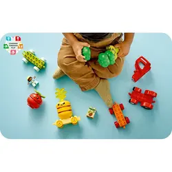 لگو دوپلو تراکتور میوه و سبزیجات LEGO DUPLO my First Fruit and Vegetable Tractor مدل 10982