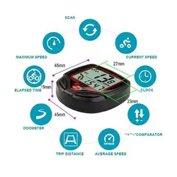 کیلومتر شمار دوچرخه شنبا  SHENBA SB 318