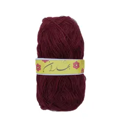 کاموا رنگی اکرلیک نازک دولا (40 گرمی ) بسته 10 عددی