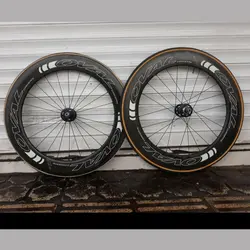 طوقه دوچرخه OVAL کربن و دورچسب فاق 8 سانت