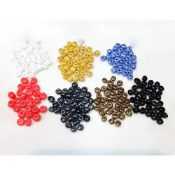 منجوق درشت شیشه ای براق 4 میل ( بسته 500 گرمی )