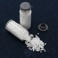 منجوق درشت گچی براق 2 میل (بسته 500 گرمی)