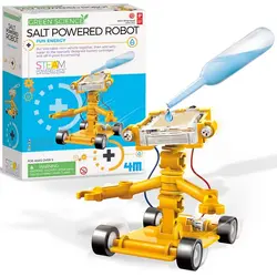 اسباب بازی آموزشی علمی ربات آب نمک 4M Fun Science Salt Water Robot Educational Toys