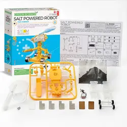اسباب بازی آموزشی علمی ربات آب نمک 4M Fun Science Salt Water Robot Educational Toys
