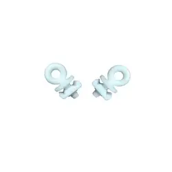 سربند چوب پرده پلاستیکی (12 جعبه 100 عددی)