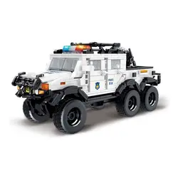 لگو ماشین پلیس و ربات 2در1 مینگدی LEGO MINGDI 2in1 POLICE MECH مدل K0619