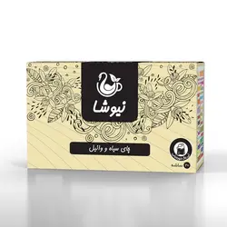 چای سیاه و وانیل کیسه ای نیوشا (20 عددی)