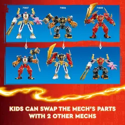 لگو نینجاگو مدل ربات عنصر فناوری سورا LEGO NINJAGO Sora's Tech Element Robot مدل 71807