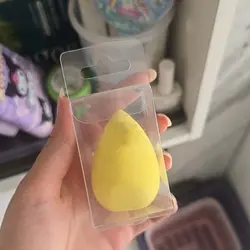 بیوتی بلندر زرد مدل تخم مرغی