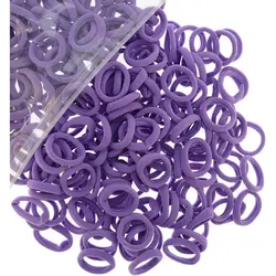 کش مو حوله ای یاسی و بنفش