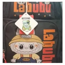 کوله پشتی مدرسه ای لبوبو Labubu رنگ مشکی