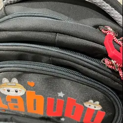کوله پشتی مدرسه ای لبوبو Labubu رنگ مشکی