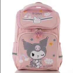 کوله پشتی مدل صندوقی طرح کرومی کد 0056 رنگ صورتی