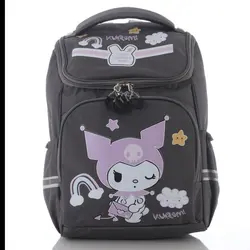 کوله پشتی مدل صندوقی طرح کرومی کد 0056 رنگ مشکی