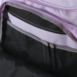 کوله پشتی مدل صندوقی طرح کرومی کد 0056 رنگ یاسی