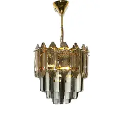 لوستر 6 شعله بلوط طلایی برند ترنج