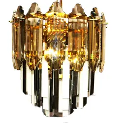 لوستر 6 شعله بلوط طلایی برند ترنج