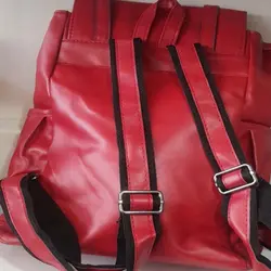 کوله پشتی چرم مصنوعی لویی ویتون رنگ قرمز