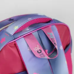 کوله پشتی مدرسه طرح دختر کفشدوزکی