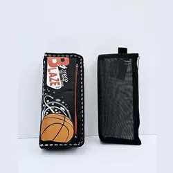 جامدادی دو زیپ طرح توپ بسکتبال