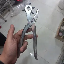 انبر سوراخ کن چرم و کمربند سایز متوسط