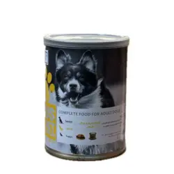 کنسرو سگ یو اس پت با طعم مرغ و برنج ( 400 گرم )