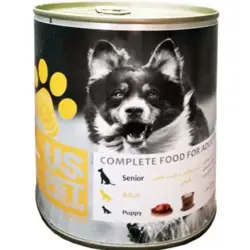 کنسرو سگ یو اس پت طعم گوشت بوقلمون ( 800 گرم )