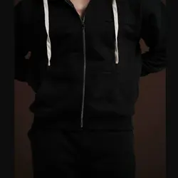 ست سویشرت و شلوار مردانه با گلدوزی BM مشکی