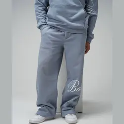 ست هودی و شلوار اسلش مردانه سه نخ خارخورده طوسی فیلی