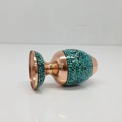 نمک پاش مسی فیروزه کوبی (پک 6عددی)