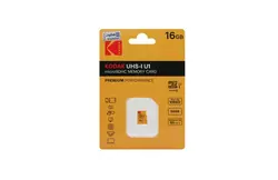 کارت حافظه Micro SDHC کداک استاندارد UHS-I U1 ظرفیت ۱۶ گیگابایت کلاس ۱۰