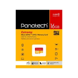کارت حافظه microSDHC پاناتک کلاس ۱۰ استاندارد سرعت ۳۰MBps ظرفیت ۱۶ گیگابایت