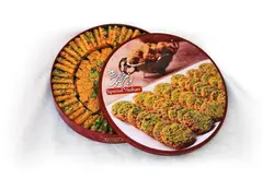 سوهان کره ای باقلوایی و تخت 700 گرمی