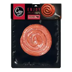 سوسیس انجوی حلزونی گوشت قرمز کاپو - 300 گرم - سولیسوق تهران