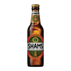 آبجو بدون الکل آناناس شمس - 320 میلی لیتر - سولیسوق تهران