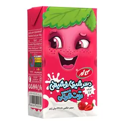 دسر نوشیدنی توت فرنگی کاله - 125 میلی لیتر - سولیسوق تهران