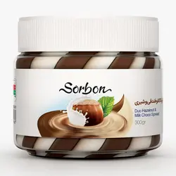 کرم کاکائو فندقی و شیری سوربن - 300 گرم - سولیسوق تهران