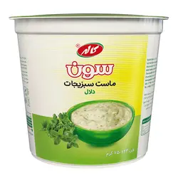 ماست سبزيجات دلال کاله - 750 گرم - سولیسوق تهران