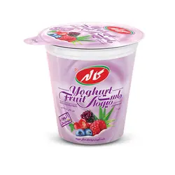 ماست میوه ای آلوورا و جنگلی کاله - 125گرم - سولیسوق تهران