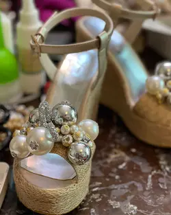 Pearl (shell) Heels