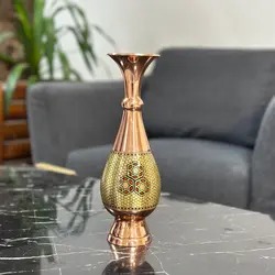 گلدان مس و خاتم ممتاز