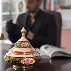 بشقاب پرنده گل و مرغ