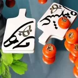 تخته پنیر سرامیکی تایپوگرافی