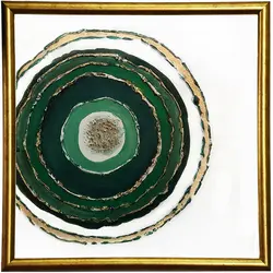 تابلو نقاشی سنگ سبز