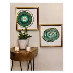 تابلو نقاشی سنگ سبز