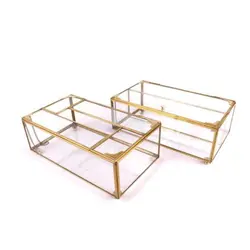 باکس شیشه ای جا دستمالی