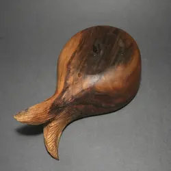 لیوان چوبی (کوکسا) طرح دم ماهی